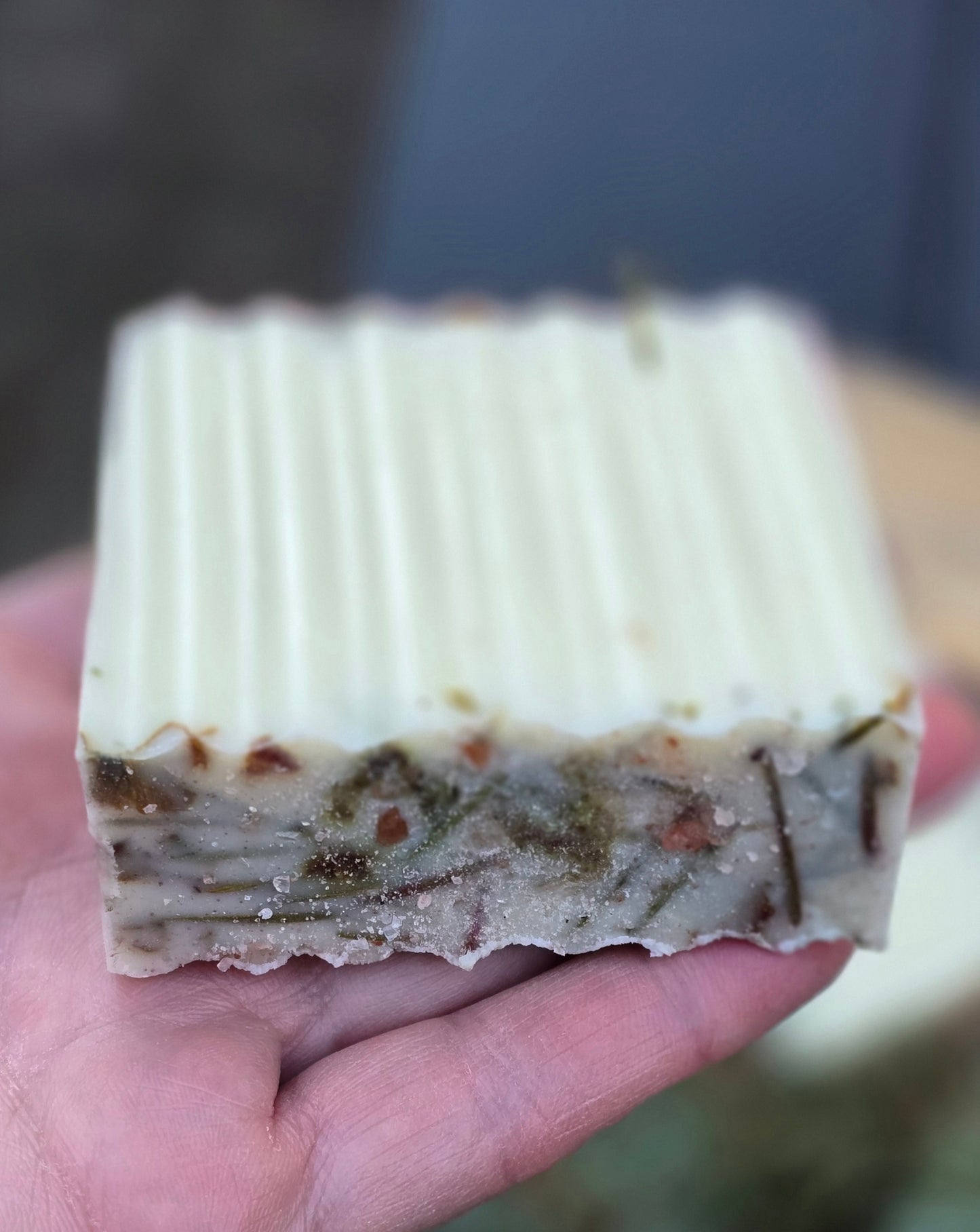 xtras - Handmade Artisan Bar Soap Mixed BUNDLE of 2 WILD ROSE + 1 FERAL FOREST - (3 bars for $23)